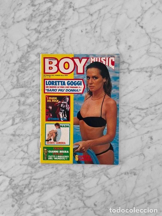 Collectionnisme de Revues et Journaux: BOY MUSIC - 1983 - LORETTA GOGGI, NADA, MILK & COFFEE, FRANCO DANI, JETHRO TULL, DIANE KEATON