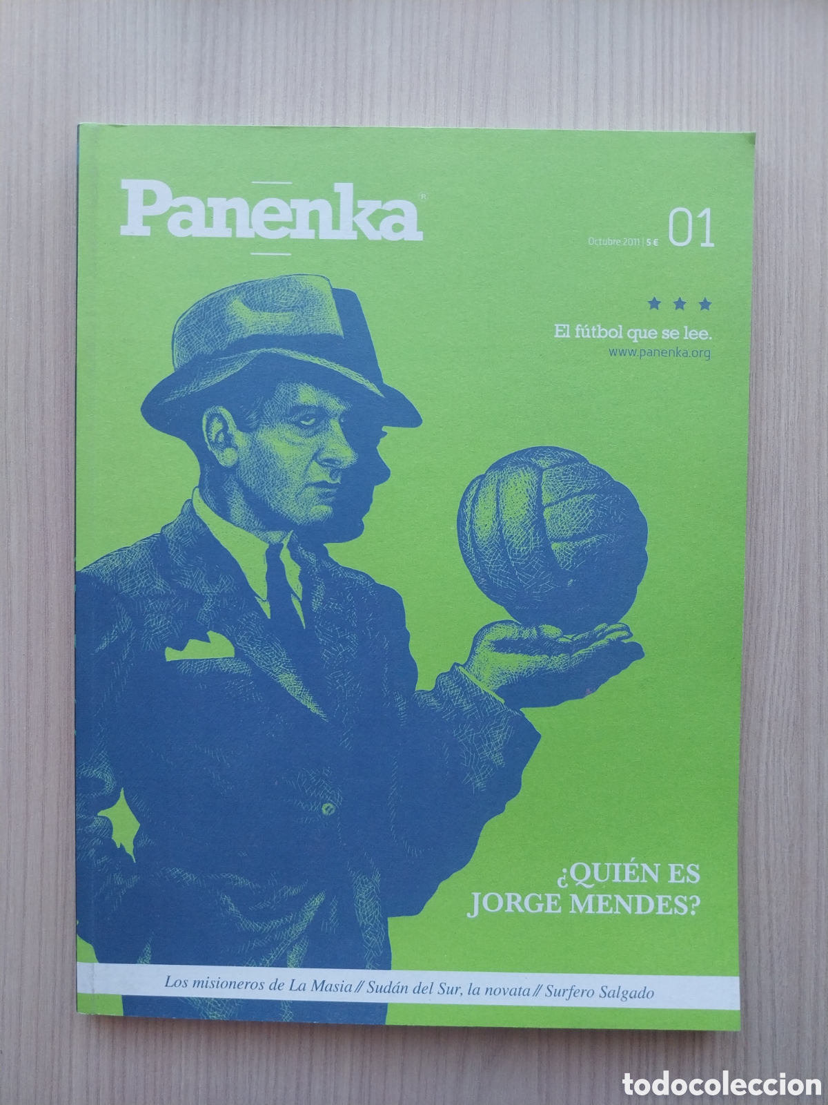 Coleccionismo de revistas y peri&oacute;dicos: REVISTA PANENKA N&deg; 1 QUI&Eacute;N ES JORGE MENDES 01