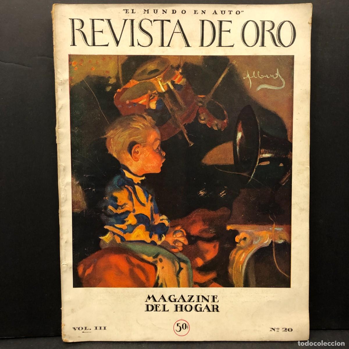 Coleccionismo de revistas y peri&oacute;dicos: REVISTA DE AUTO - MAGAZINE DEL HOGAR - VOL. III - N&ordm; 20 - EL MUNDO EN AUTO / 6466