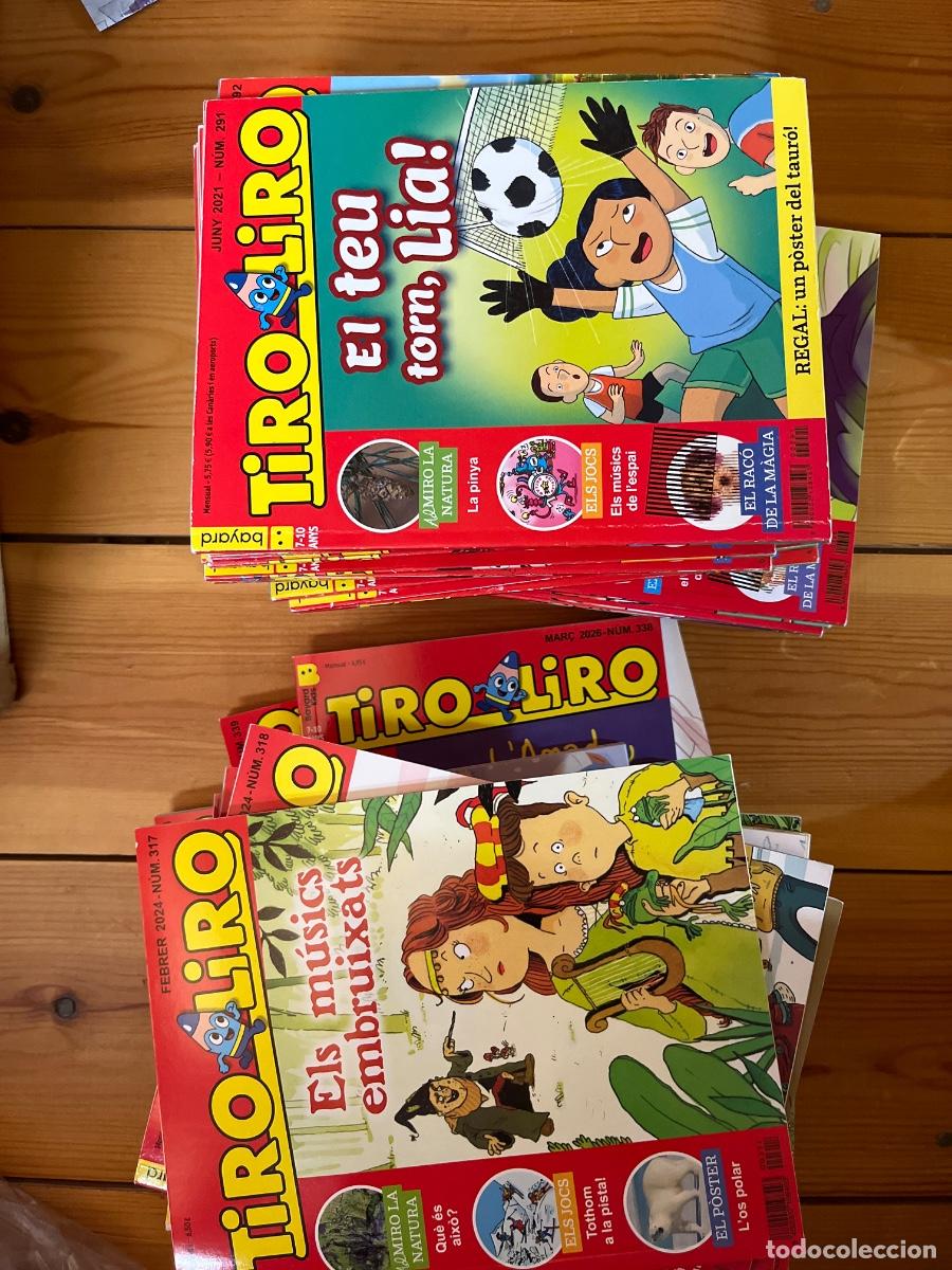 Coleccionismo de revistas y peri&oacute;dicos: Lote de 50 revistas tiro liro desde n&uacute;mero 291 a 340