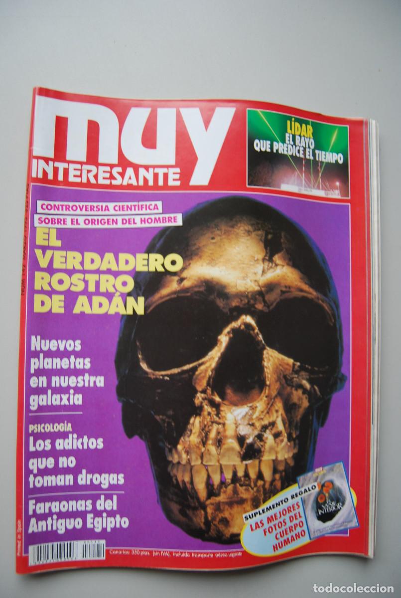 Collectionnisme de Revues et Journaux: MUY INTERESANTE.NUM.142-1993: EL ROSTRO DE ADAN-NUEVOS PLANETAS-FARAONAS- ADICTOS QUE NO TOMAN DROGA
