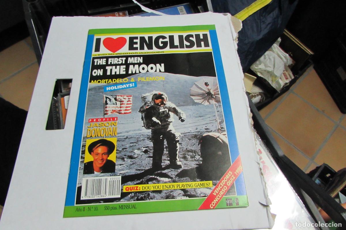 Coleccionismo de revistas y peri&oacute;dicos: I LOVE ENGLISH , N&ordm; 10 - JASON DONOVAN - LA REVISTA JOVEN PARA MEJORAR TU INGLES