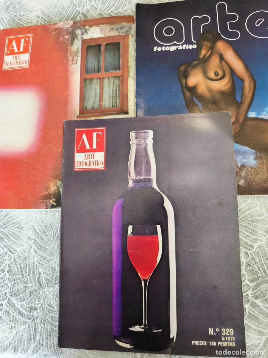 Collectionnisme de Revues et Journaux: LOTE 3 REVISTAS arte fotografico a&ntilde;o 1979 n&ordm; 325,326 y 329
