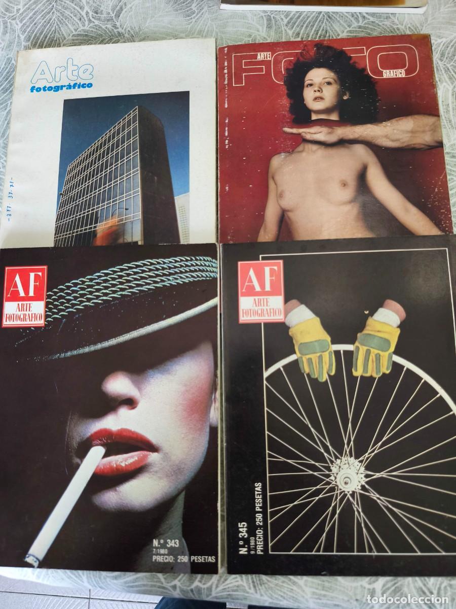 Collectionnisme de Revues et Journaux: LOTE 4 REVISTAS ARTE FOTOGRAFICO a&ntilde;o 1980 n&ordm; 338, 339, 343 y 345