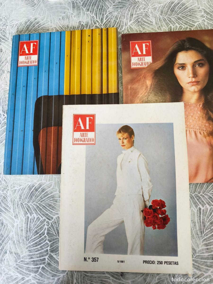 Coleccionismo de revistas y peri&oacute;dicos: LOTE 3 REVISTAS ARTE FOTOGRAFICO a&ntilde;o 1981 n&ordm; 349, 352 y 357