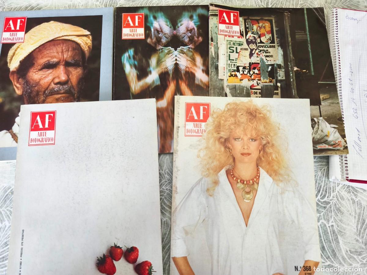 Coleccionismo de revistas y peri&oacute;dicos: LOTE 5 REVISTAS ATRE FOTOGRAFICO a&ntilde;o 1982 n&ordm; 362, 364, 366, 368 y 369