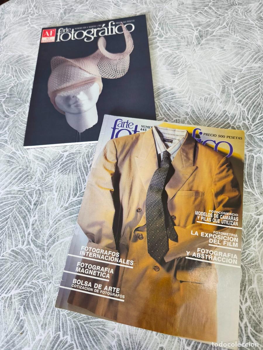 Coleccionismo de revistas y peri&oacute;dicos: LOTE 2 REVISTAS ARTE FOTOGRAFICO a&ntilde;o 1987 n&ordm; 428 y a&ntilde;q 1989 n&ordm; 445