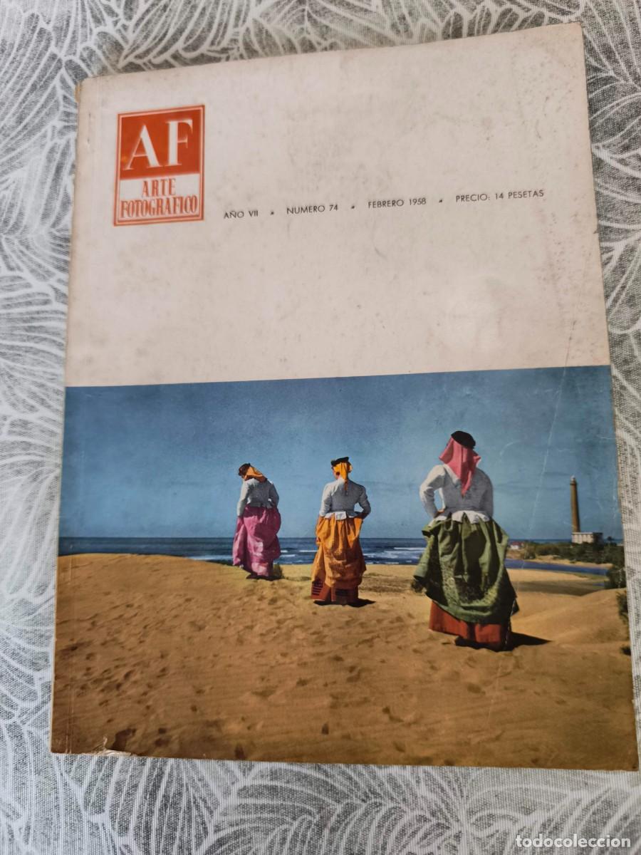Coleccionismo de revistas y peri&oacute;dicos: REVISTA ARTE FOTOGRAFICO a&ntilde;o 1958 n&ordm; 74
