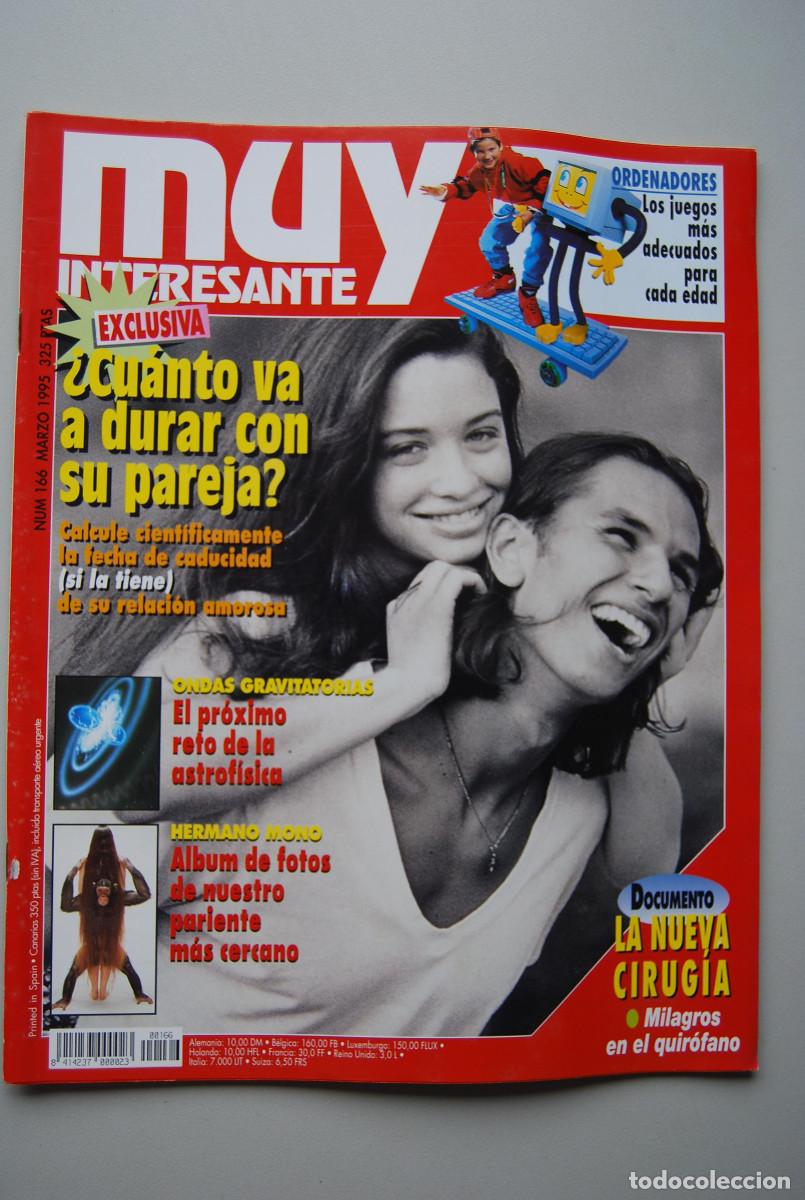 Collezionismo di Riviste e Giornali: MUY INTERESANTE.NUM.166-1995: VA A DURAR TU PAREJA?-NUEVA CIRUGIA-ONDAS GRAVITATORIAS-ORDENADORES