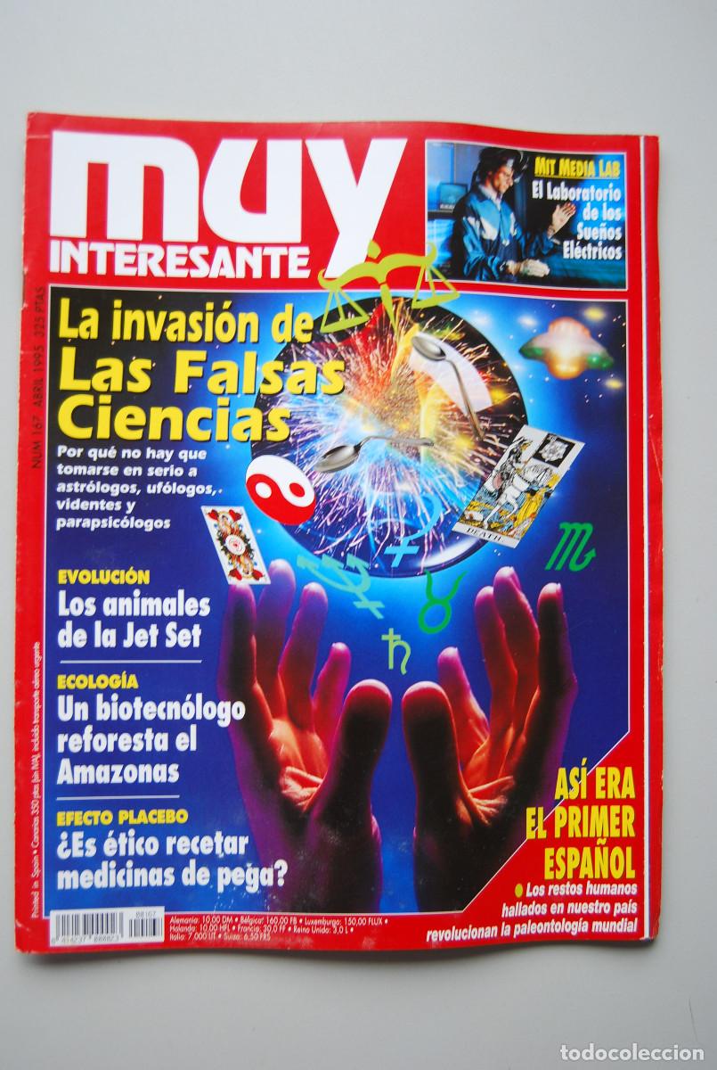 Collezionismo di Riviste e Giornali: MUY INTERESANTE.NUM.167-1995: LAS FALSAS CIENCIAS-EL PRIMER ESPA&Ntilde;OL-SUE&Ntilde;OS ELECTRICOS-EFECTO PLACEBO