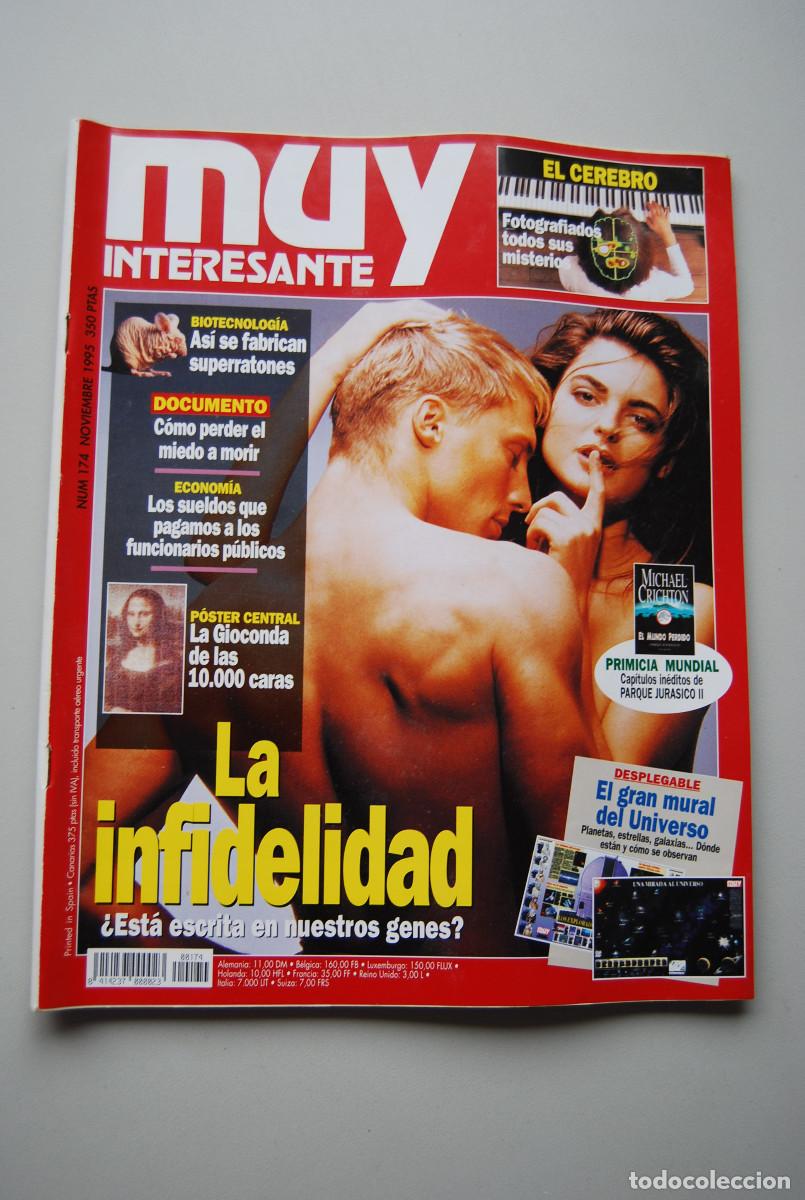 Collectionnisme de Revues et Journaux: MUY INTERESANTE.NUM.174-1995: INFIDELIDAD-EL CEREBRO-MIEDO A MORIR-LA GIOCONDA-SUPERRATONES