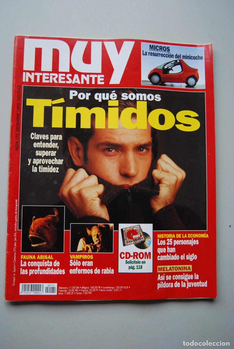 Collezionismo di Riviste e Giornali: MUY INTERESANTE.NUM.175-1995: PORQUE SOMOS TIMIDOS?-MELATONINA-FAUNA ABISAL-VAMPIROS