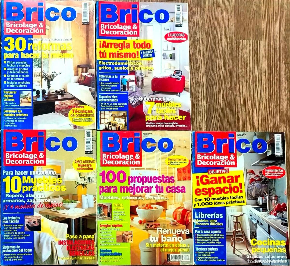Coleccionismo de revistas y peri&oacute;dicos: Lote revistas Bricolage y Decoracion