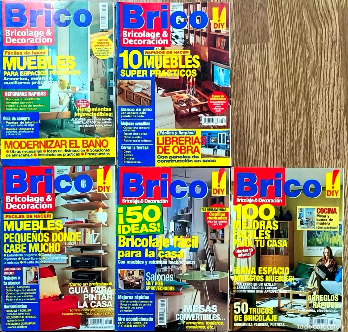 Coleccionismo de revistas y peri&oacute;dicos: Lote revistas Bricolage y Decoracion