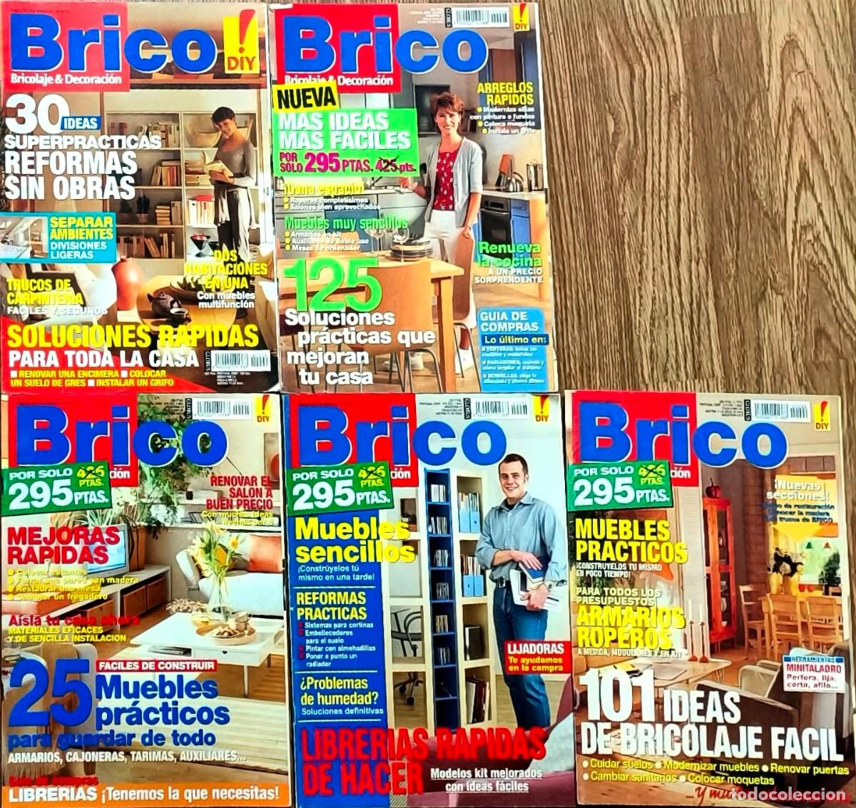 Coleccionismo de revistas y peri&oacute;dicos: Lote revistas Bricolage y Decoracion