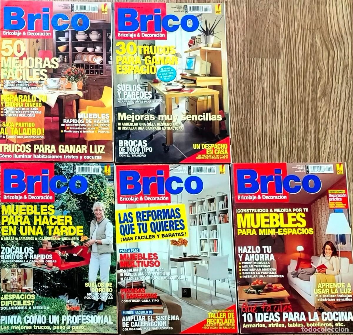 Coleccionismo de revistas y peri&oacute;dicos: Lote revistas Bricolage y Decoracion