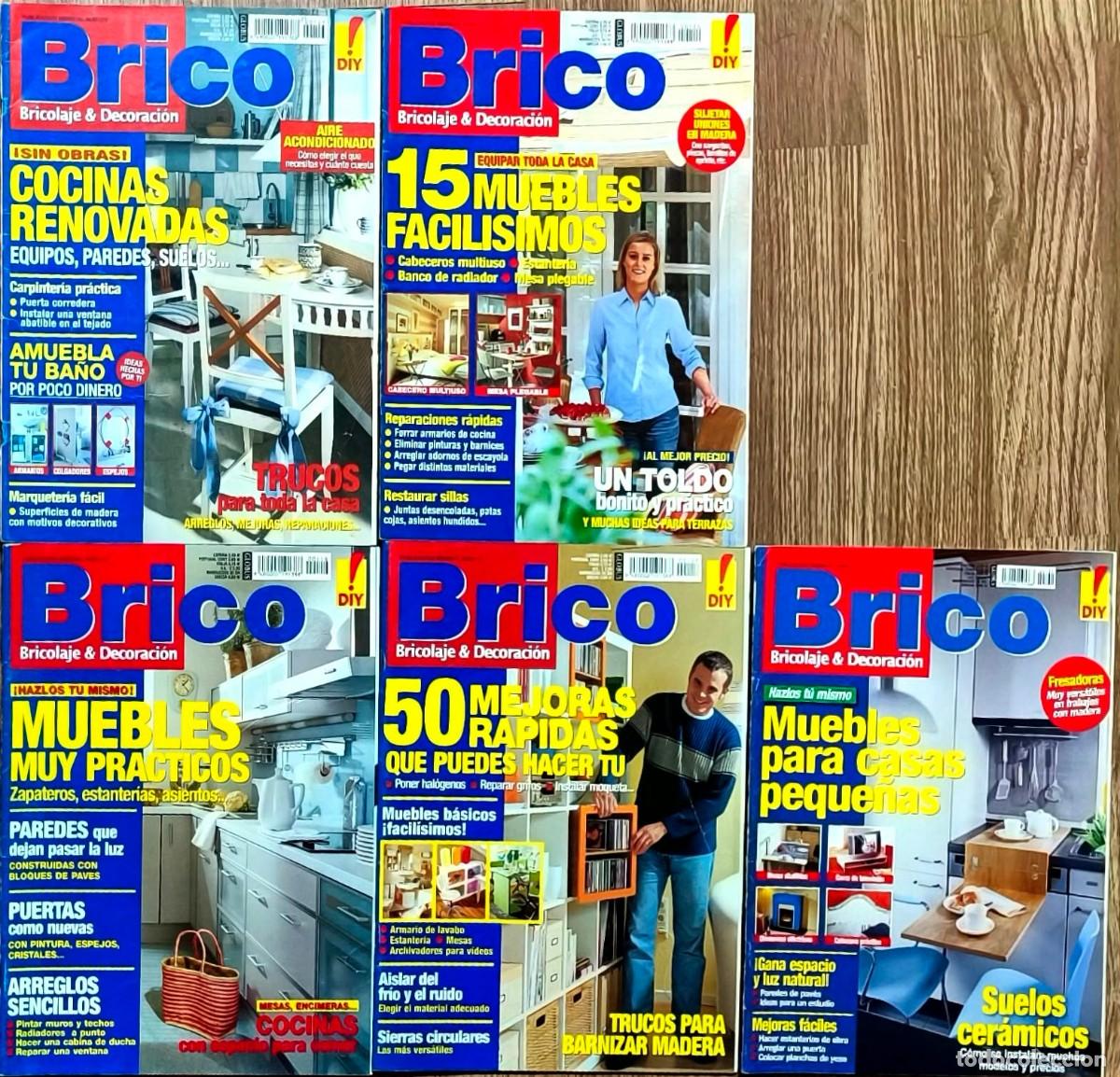 Coleccionismo de revistas y peri&oacute;dicos: Lote revistas Bricolage y Decoracion