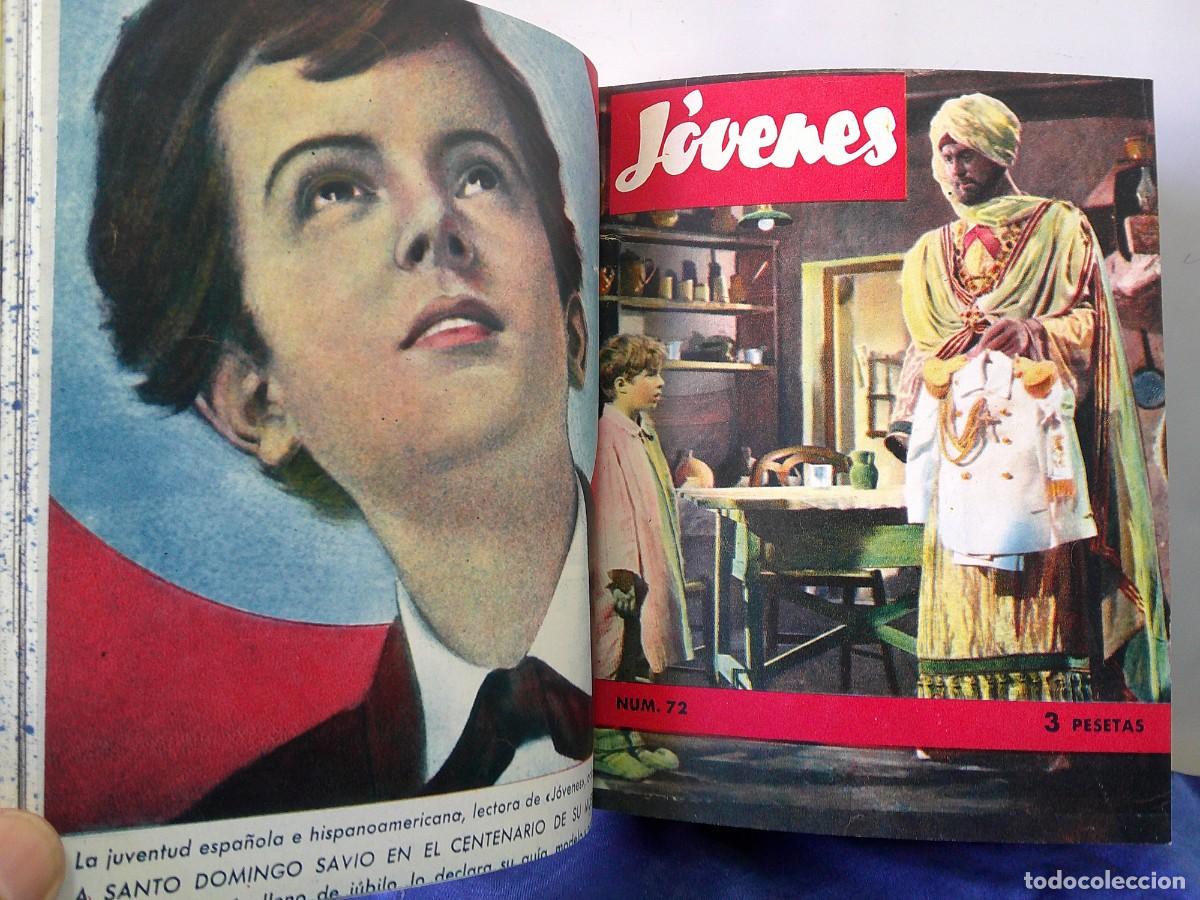 Sammeln von Zeitschriften und Zeitungen: &iexcl;&iexcl; &rdquo;JOVENES&rdquo; (Revistas) A&ntilde;o.- 1957. Completo. n&ordm;70 al 81. CINE,COMICS,NOTICIAS... !! C-32.