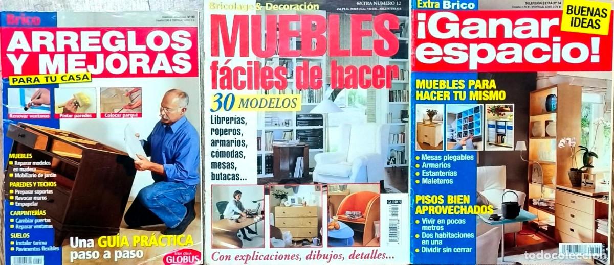 Coleccionismo de revistas y peri&oacute;dicos: Extras revista Bricolage y decoracion