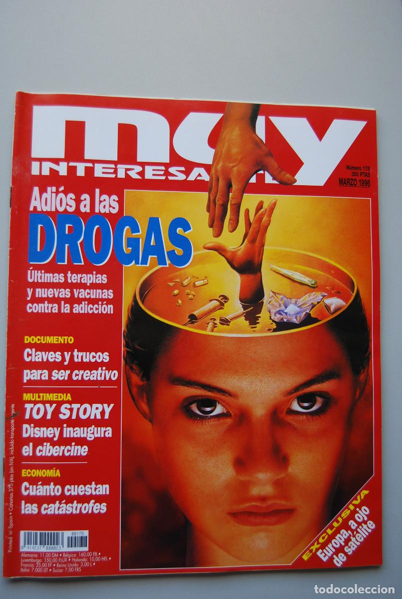 Collectionnisme de Revues et Journaux: MUY INTERESANTE.NUM.178-1996: ADIOS A LAS DROGAS-TOY STORY-TRUCOS PARA SER CREATIVO-CATASTROFES