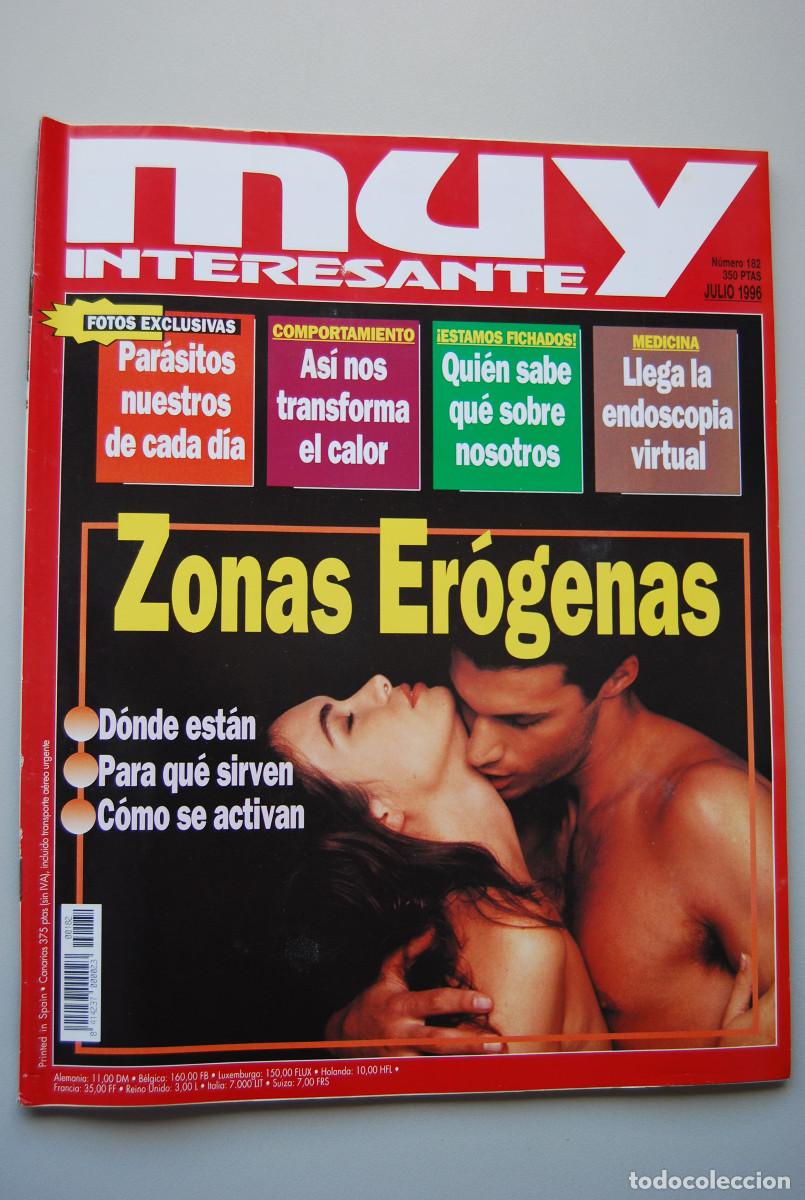 Collezionismo di Riviste e Giornali: MUY INTERESANTE.NUM.182-1996: ZONAS ER&Oacute;GENAS-ENDOSCOPIA VIRTUAL-PARASITOS-COMPORTAMIENTO-FICHADOS
