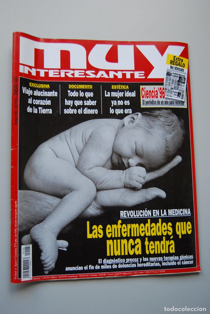 Colecionismo de Revistas e Jornais: MUY INTERESANTE.NUM.188-1997: ENFERMEDADES QUE NUNCA TENDR&Aacute;-MUJER IDEAL-DINERO-CORAZ&Oacute;N DE LA TIERRA