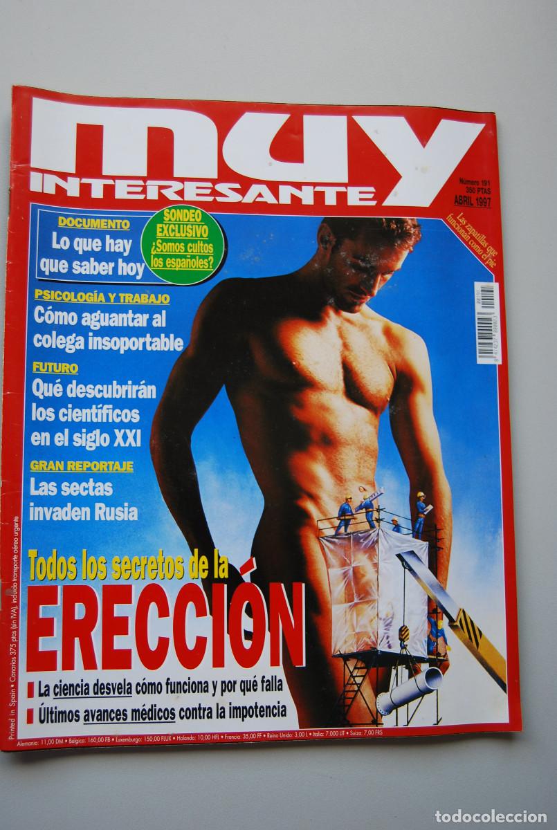 Coleccionismo de revistas y peri&oacute;dicos: MUY INTERESANTE.NUM.191-1997: SECRETOS DE LA ERECCI&Oacute;N-COLEGA INSOPORTABLE-SECTAS EN RUSIA-SABER HOY