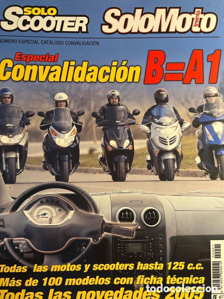 Coleccionismo de revistas y peri&oacute;dicos: Solo Scooter Motos y Scooters hasta 125 cc
