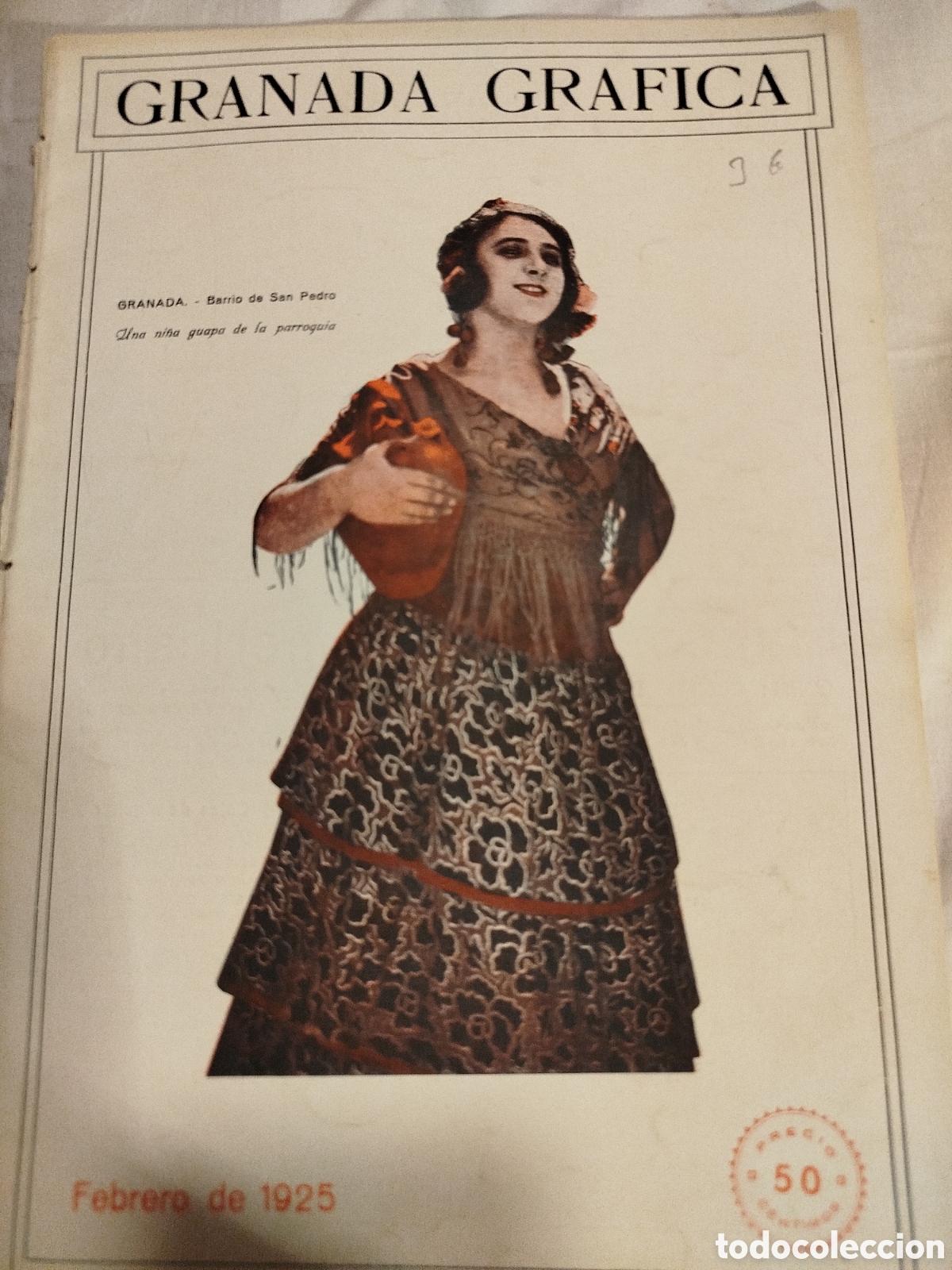Coleccionismo de revistas y peri&oacute;dicos: Revista mensual Granada gr&aacute;fica 1925