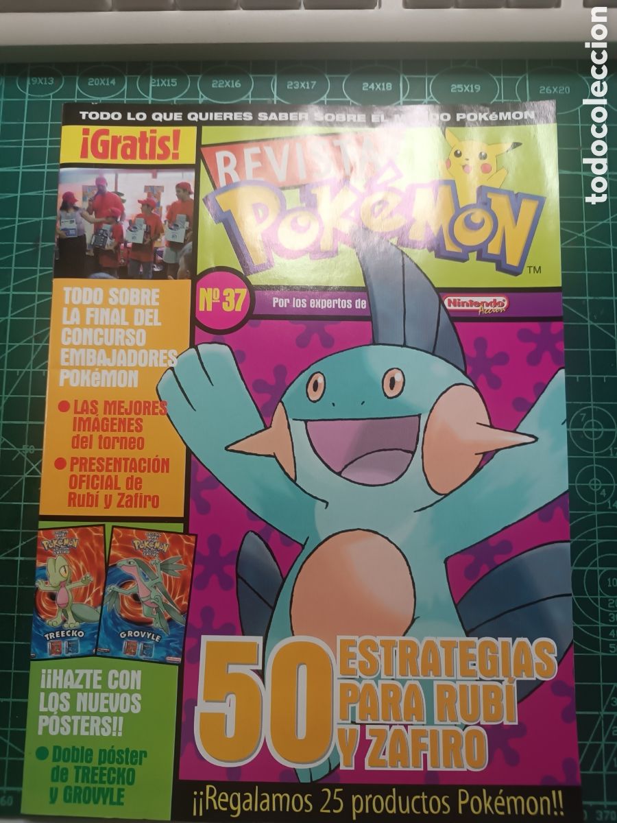 Collection Magazines and Newspapers: 37 REVISTA POKEMON N&ordm; 37, INCLUYE POSTER DOBLE