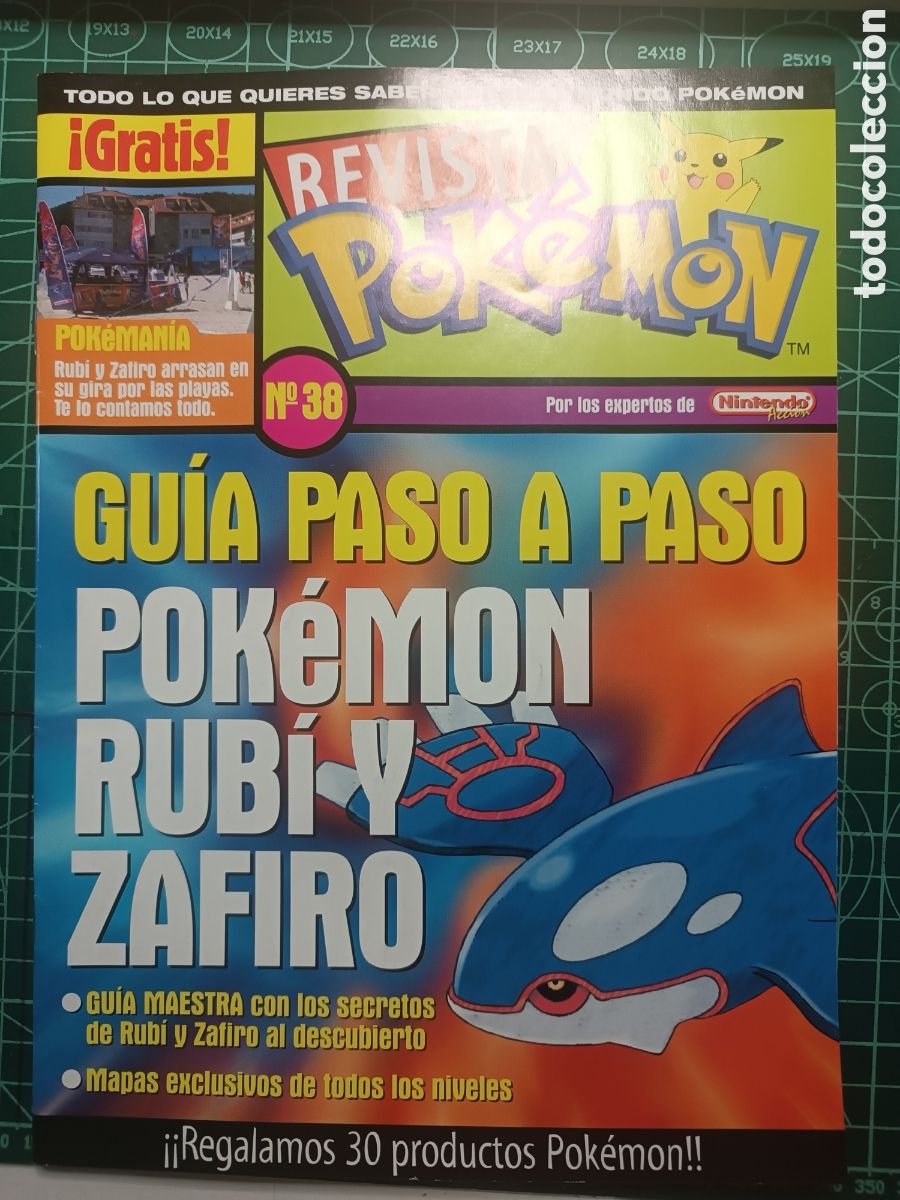 Collection Magazines and Newspapers: 38 REVISTA POKEMON N&ordm; 38, INCLUYE POSTER DOBLE