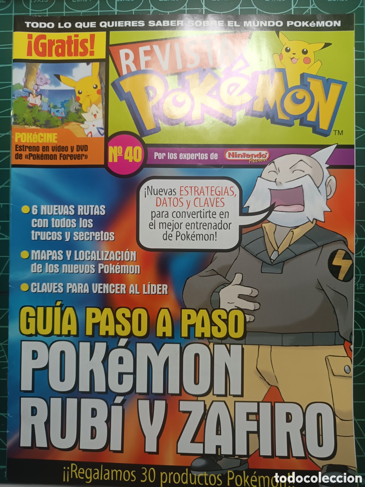 Collectionnisme de Revues et Journaux: 40 REVISTA POKEMON N&ordm; 40, INCLUYE POSTER DOBLE
