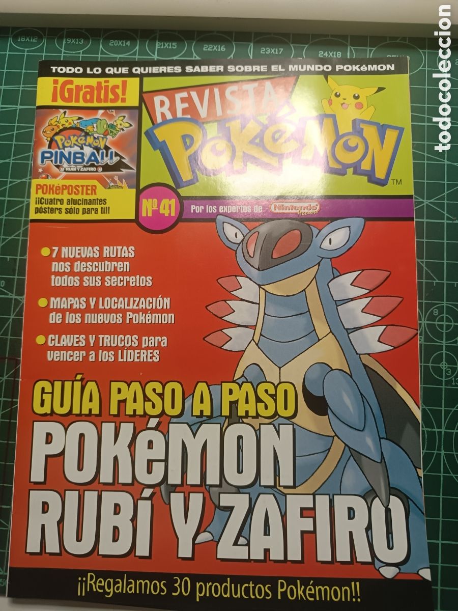 Collectionnisme de Revues et Journaux: 41 REVISTA POKEMON N&ordm; 41, INCLUYE POSTER DOBLE