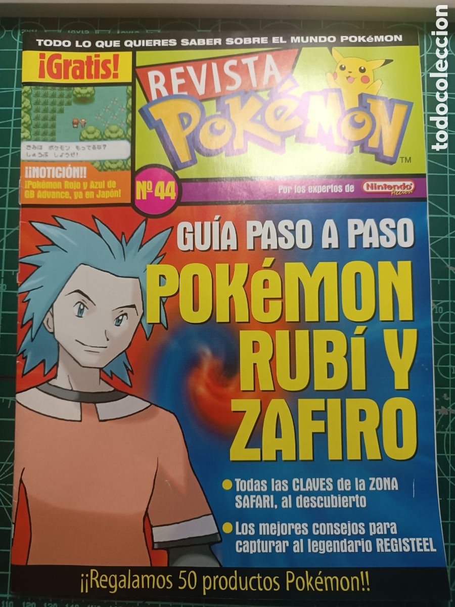 Collectionnisme de Revues et Journaux: 44 REVISTA POKEMON N&ordm; 44, INCLUYE POSTER DOBLE