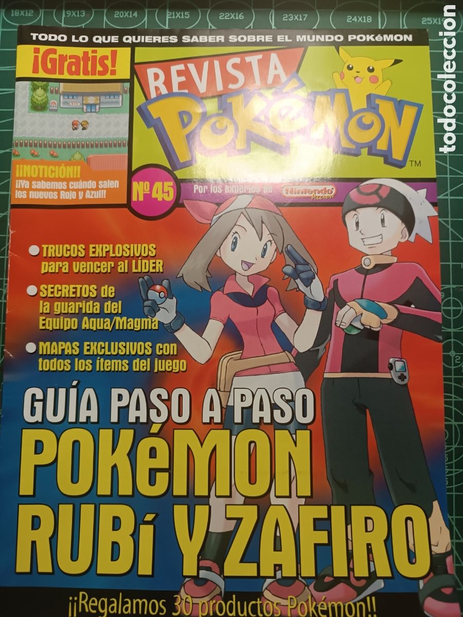 Collectionnisme de Revues et Journaux: 45 REVISTA POKEMON N&ordm; 45, INCLUYE POSTER DOBLE