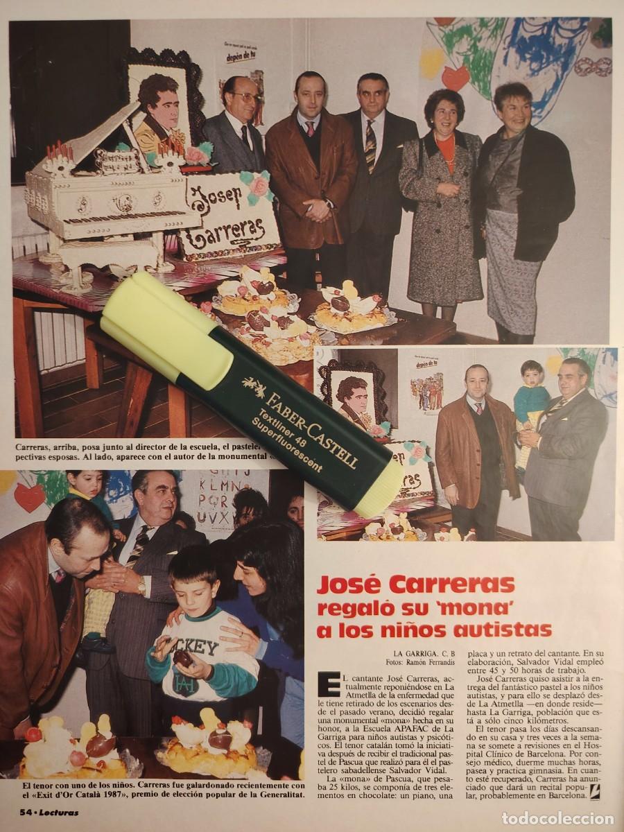 Coleccionismo de revistas y peri&oacute;dicos: Reportaje Jos&eacute; Carreras - abr&iacute;l 88