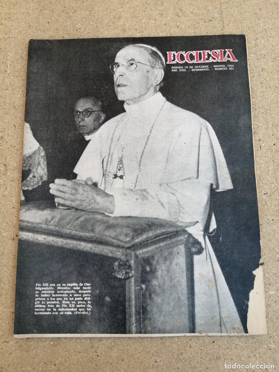Coleccionismo de revistas y peri&oacute;dicos: REVISTA ECCLESIA (NUMERO 901)