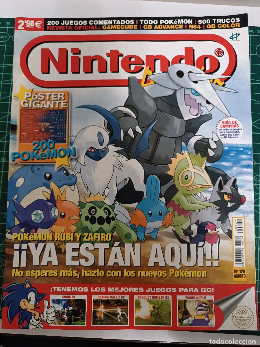 Collectionnisme de Revues et Journaux: 129 REVISTA NINTENDO N&ordm; 129 INCLUYE POSTER DESPLEGABLE
