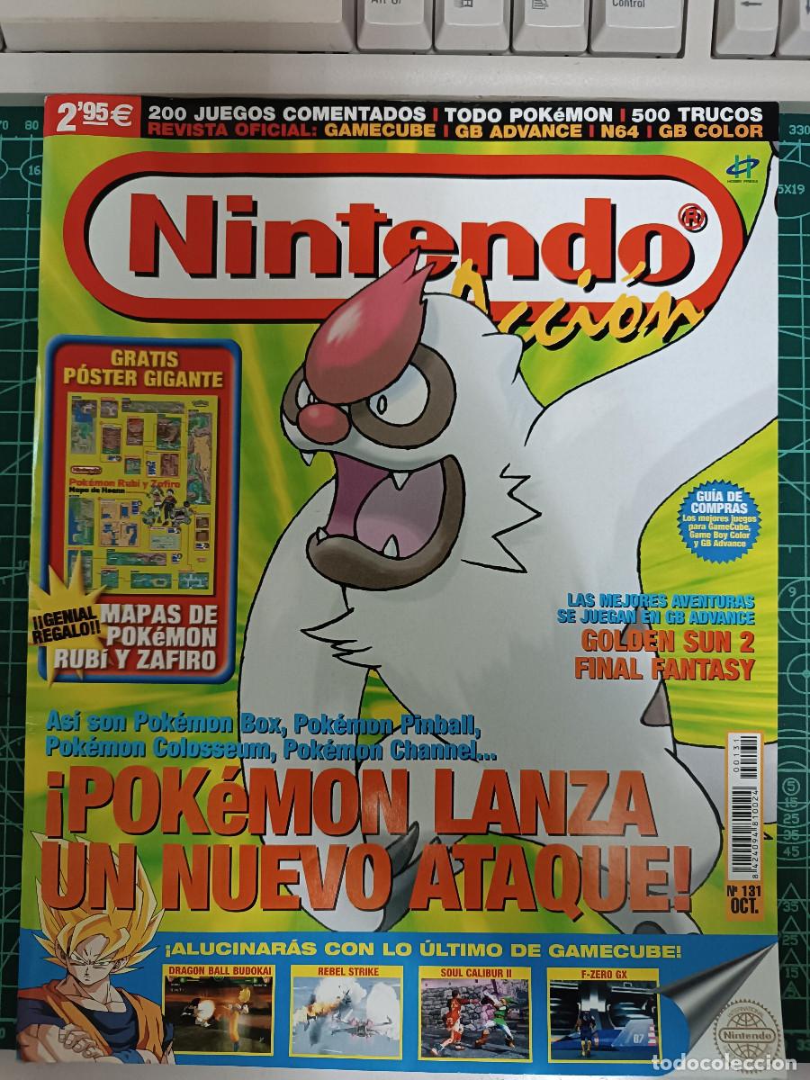Collectionnisme de Revues et Journaux: 131 REVISTA NINTENDO N&ordm; 131 INCLUYE POSTER DESPLEGABLE
