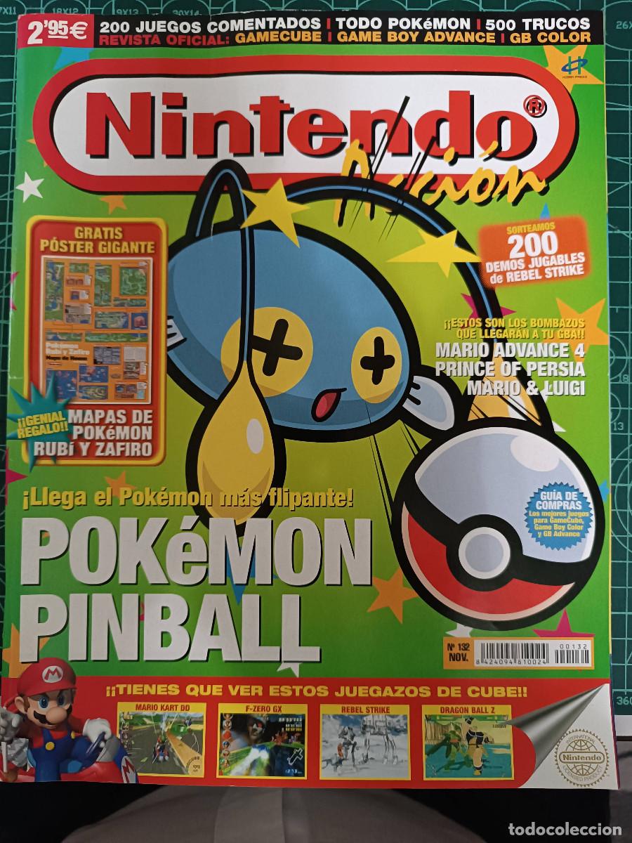 Collectionnisme de Revues et Journaux: 132 REVISTA NINTENDO N&ordm; 132, INCLUYE POSTER DESPLEGABLE