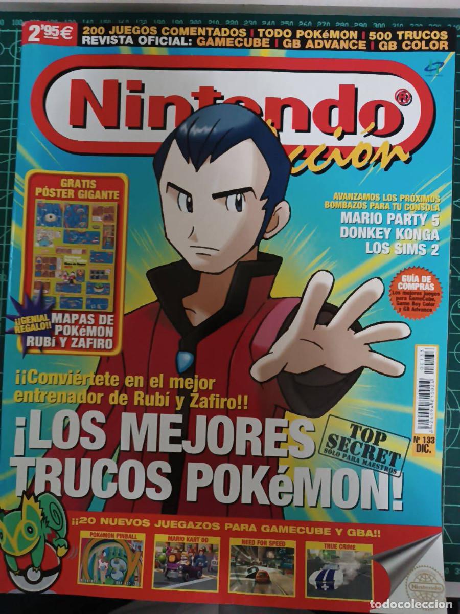 Coleccionismo de revistas y peri&oacute;dicos: 133 REVISTA NINTENDO N&ordm; 133, INCLUYE POSTER DESPLEGABLE