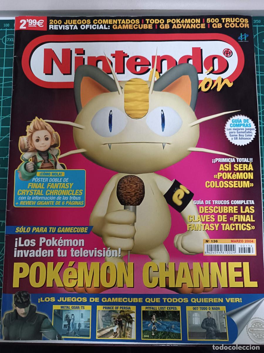 Sammeln von Zeitschriften und Zeitungen: 136 REVISTA NINTENDO N&ordm; 136, INCLUYE POSTER DESPLEGABLE