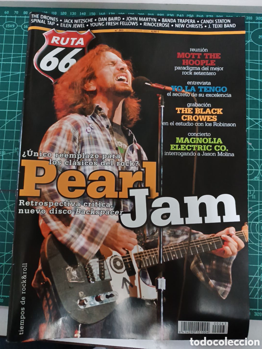 Coleccionismo de revistas y peri&oacute;dicos: RUTA 66 N&ordm; 263 PEARL JAM