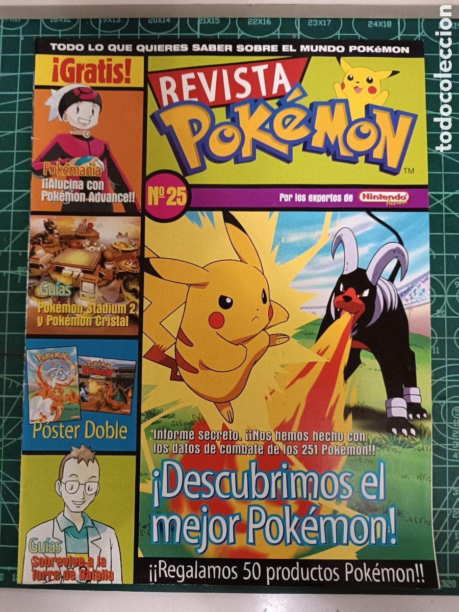 Coleccionismo de revistas y peri&oacute;dicos: 25 REVISTA POKEMON N&ordm; 25, INCLUYE POSTER DOBLE