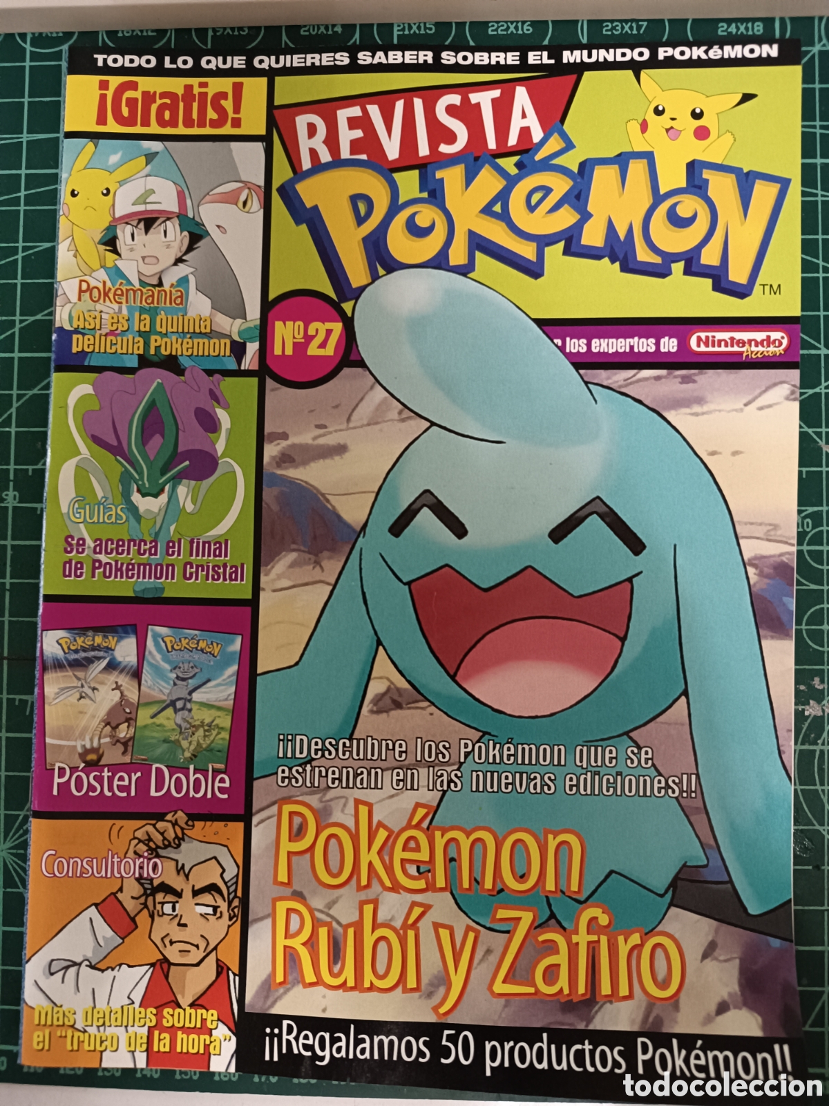 Coleccionismo de revistas y peri&oacute;dicos: 27 REVISTA POKEMON N&ordm; 27, INCLUYE POSTER DOBLE