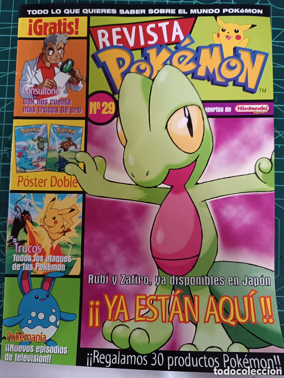 Coleccionismo de revistas y peri&oacute;dicos: 29 REVISTA POKEMON N&ordm; 29, INCLUYE POSTER DOBLE