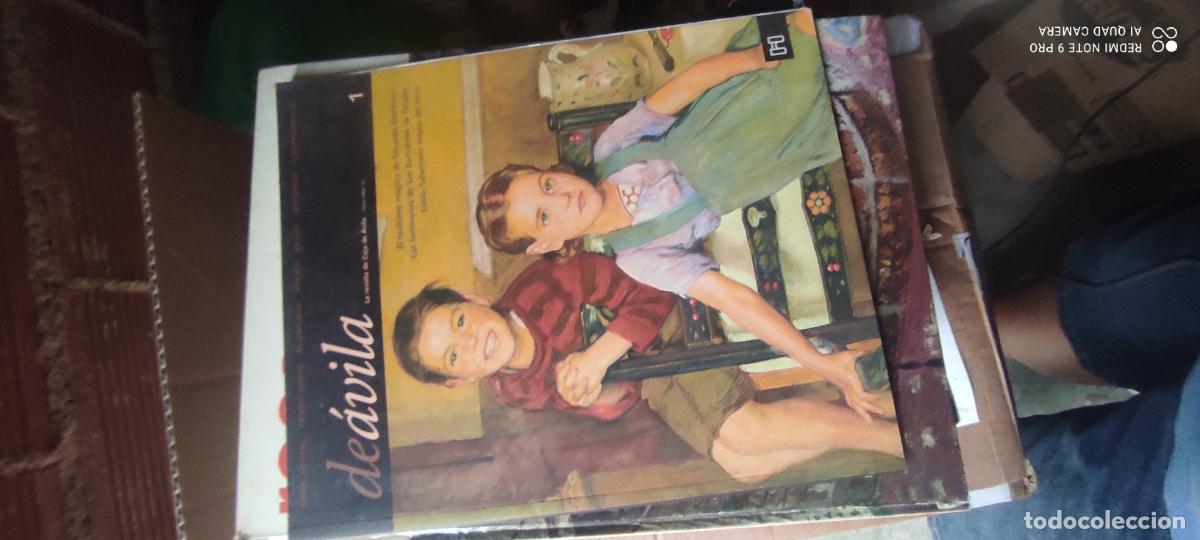 Sammeln von Zeitschriften und Zeitungen: de&aacute;vila la revista de la Caja de &Aacute;vila libr