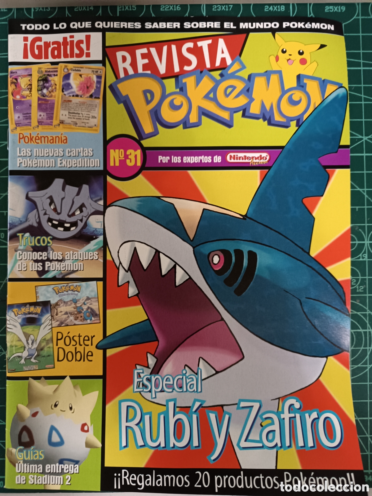 Colecionismo de Revistas e Jornais: 31 REVISTA POKEMON N&ordm; 31, INCLUYE POSTER DOBLE
