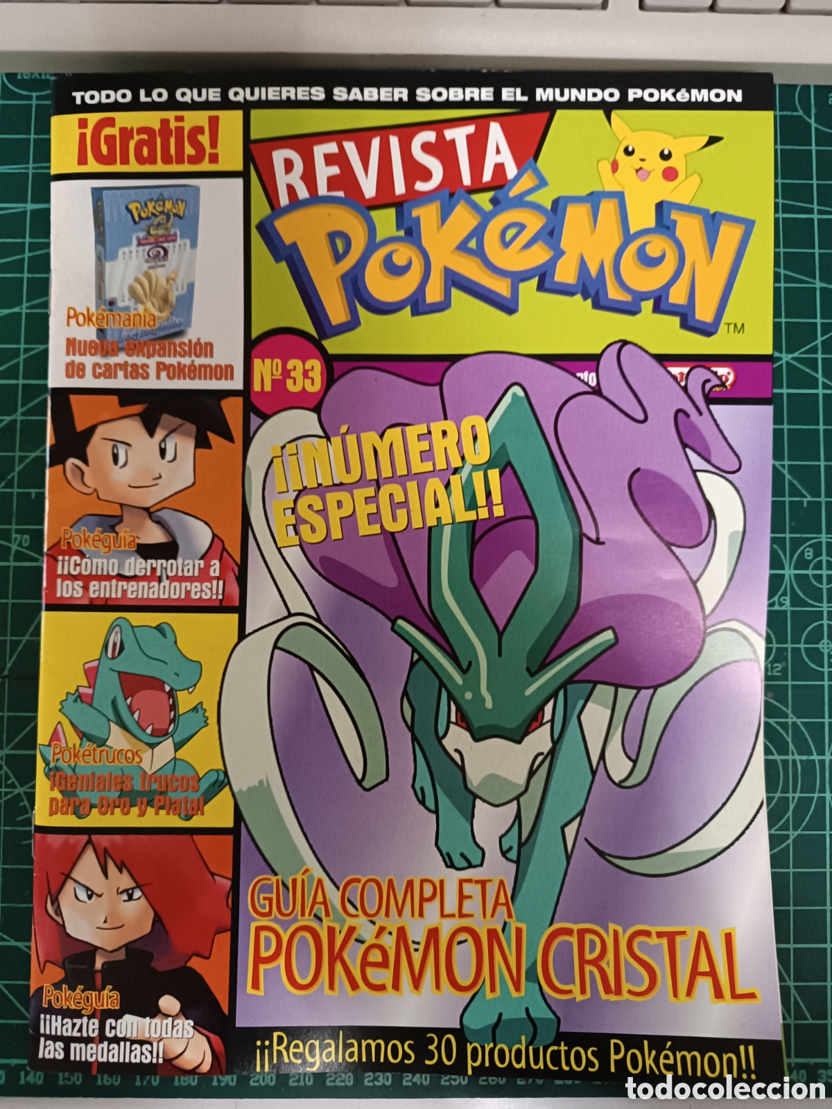 Colecionismo de Revistas e Jornais: 33 REVISTA POKEMON N&ordm; 33, INCLUYE POSTER DOBLE