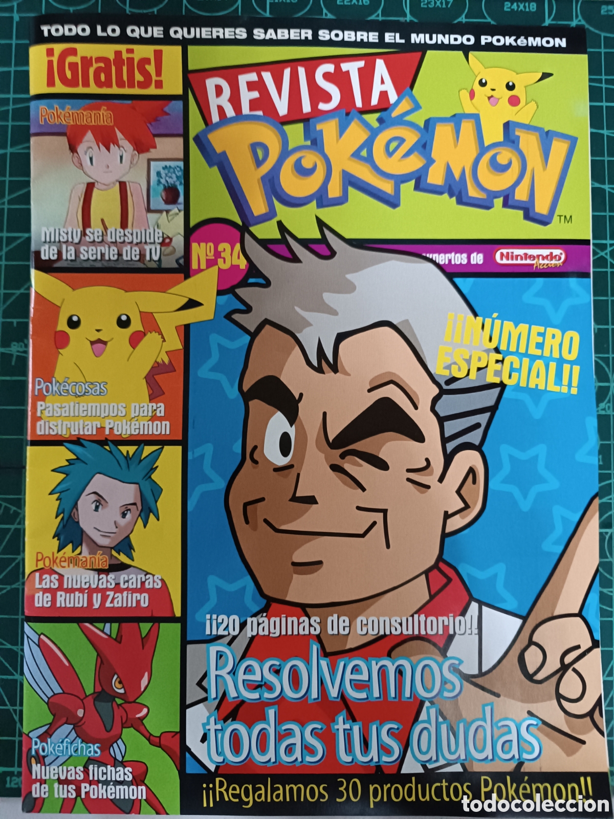 Collezionismo di Riviste e Giornali: 34 REVISTA POKEMON N&ordm; 34, INCLUYE POSTER DOBLE